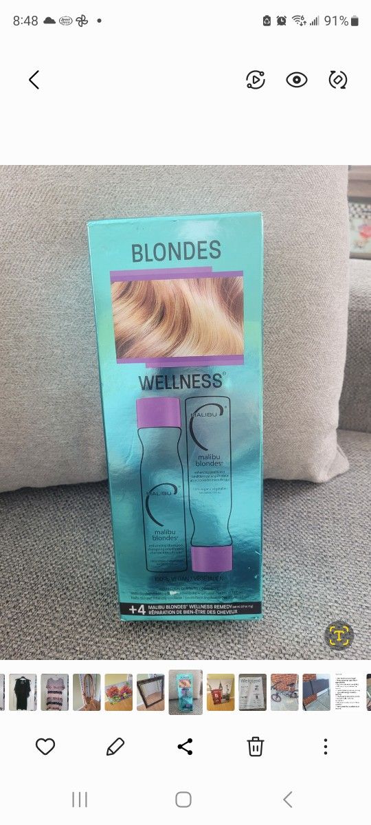 New Blond Shampoo And Conditioner