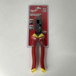 *NEW* Milwaukee 1000V Insulated 9 in. Lineman's Pliers
