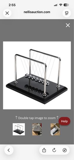 CERROPI Newton Cradle Balance Balls, Newton Pendulum With 7 Balls, Classic Newton Swing Ball, Science Physics Gadget | Desk Toys & Accessories, 70+ Se