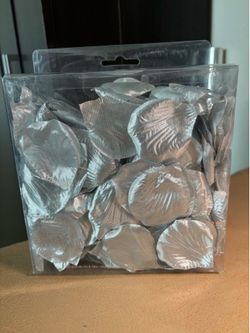 Silver Rose Petals New