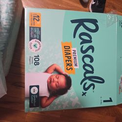 Rascal Diapers SIZE 1 