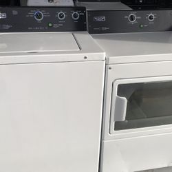 COMMERCIAL WASHER AND DRYER