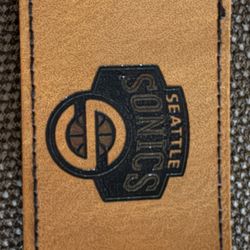 Laser Engraved Seattle Sonic’s Iron On Patch