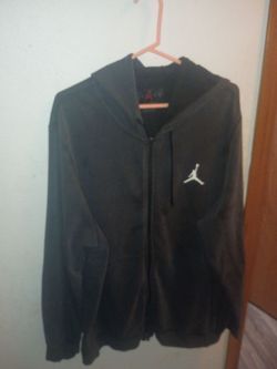 Dark grey Jordan zipup (2 way zipper) 2xl