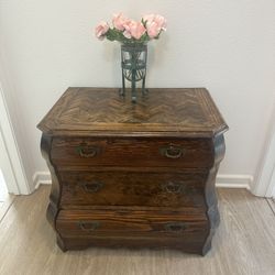 antique, old, vintage wooden chest of drawers