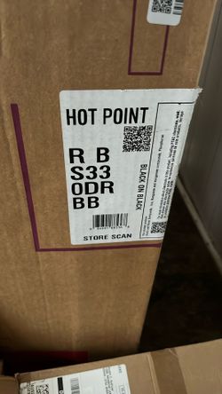 Hot Point stove