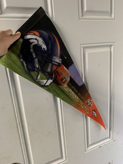 Broncos Superbowl Pennant