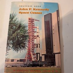 vintage 1969 John F. Kennedy Space Center souvenir boo