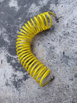 Coiled air line