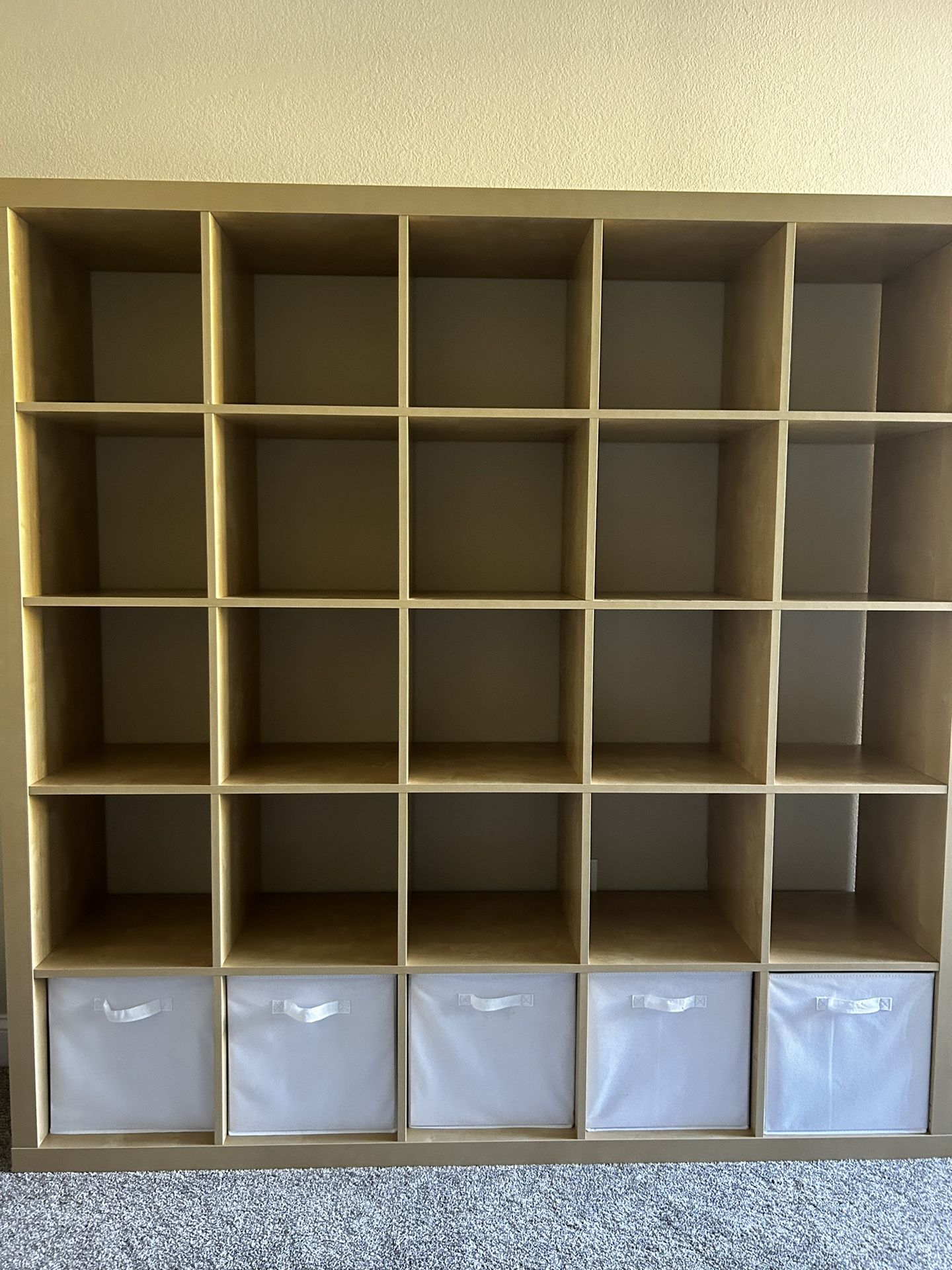 25 Cube Storage Shelf IKEA Kallax