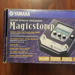 Yamaha Magicstomp Guitar Multi Effects Processor Pedal