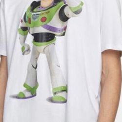 NWT ZARA Toy Story Buzz Lightyear Graphic T-Shirt Size L