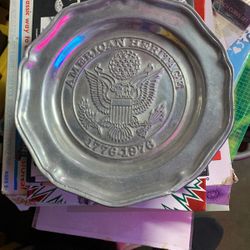 Bicentennial American Heritage Plate 1(contact info removed)