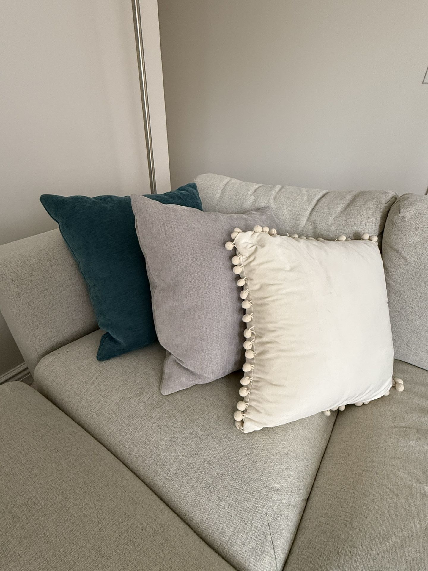 Various Decorative Throw Pillows ($2 Each)