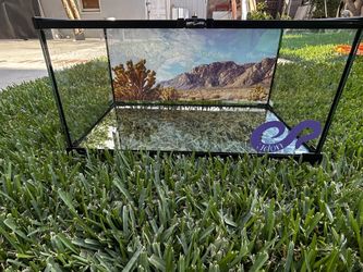 Reptile Terrarium with Screen Top