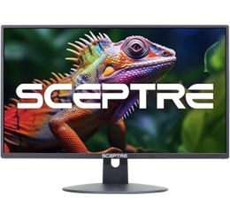 Sceptre 24-inch Professional Thin 1080p LED Monitor 99% sRGB 2x HDMI VGA Build-in Speakers, Machine Black (E248W-19203R Series)