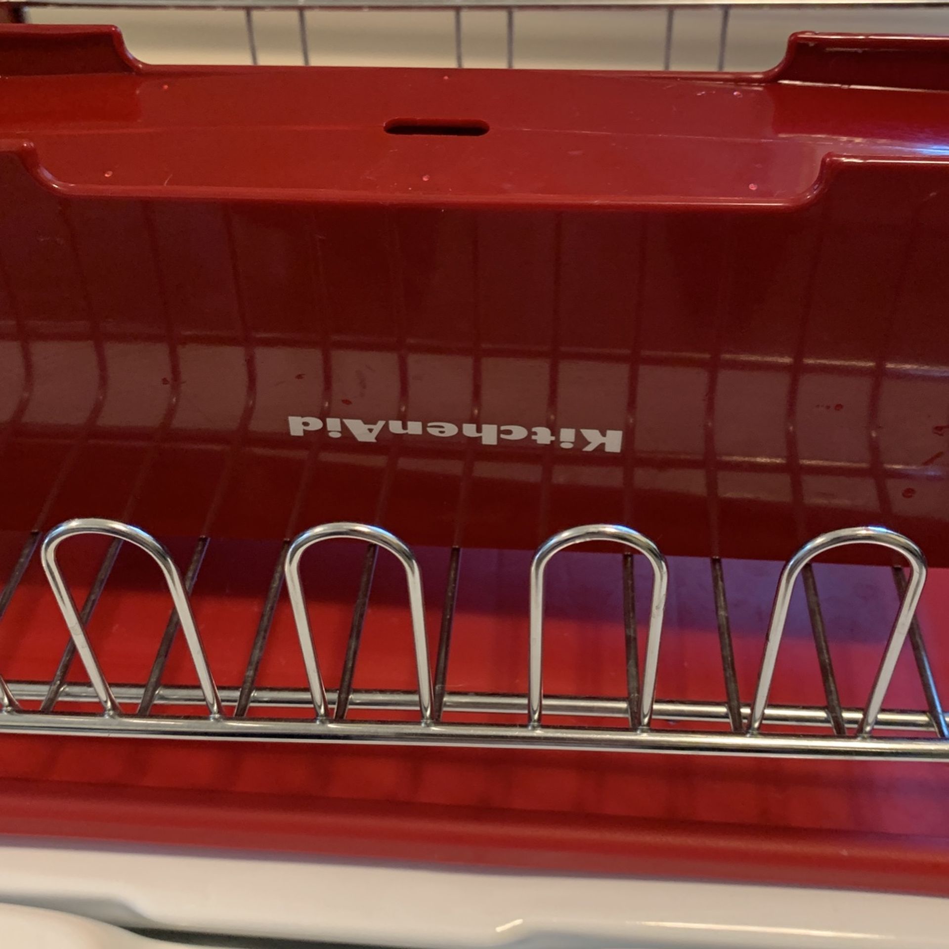 Kitchen Aid Open Box Never Use $40 Obo Hevy Dish Drying RackAnd Big Not Fit In Our Kitchen