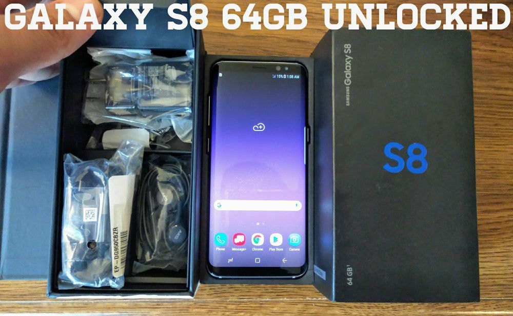 Galaxy S8 UNLOCKED 64GB (Like New)