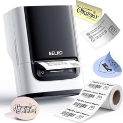 Bluethooth Label Maker Machine with Tape + 230 labels