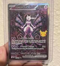 Pokemon Mewtwo ex ME: 30th Celebration #151/128 NM