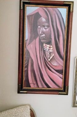 La Donnery African-themed giclee on canvas ( Best Offer )