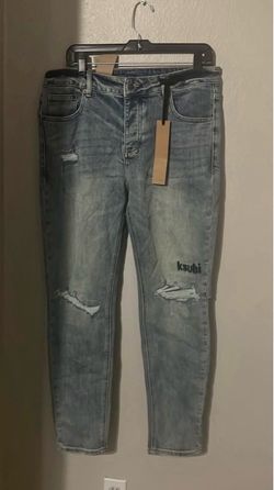 ksubi jeans + gallery dept hoodie