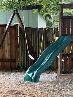 ONLY Slide And Two Swing Set 