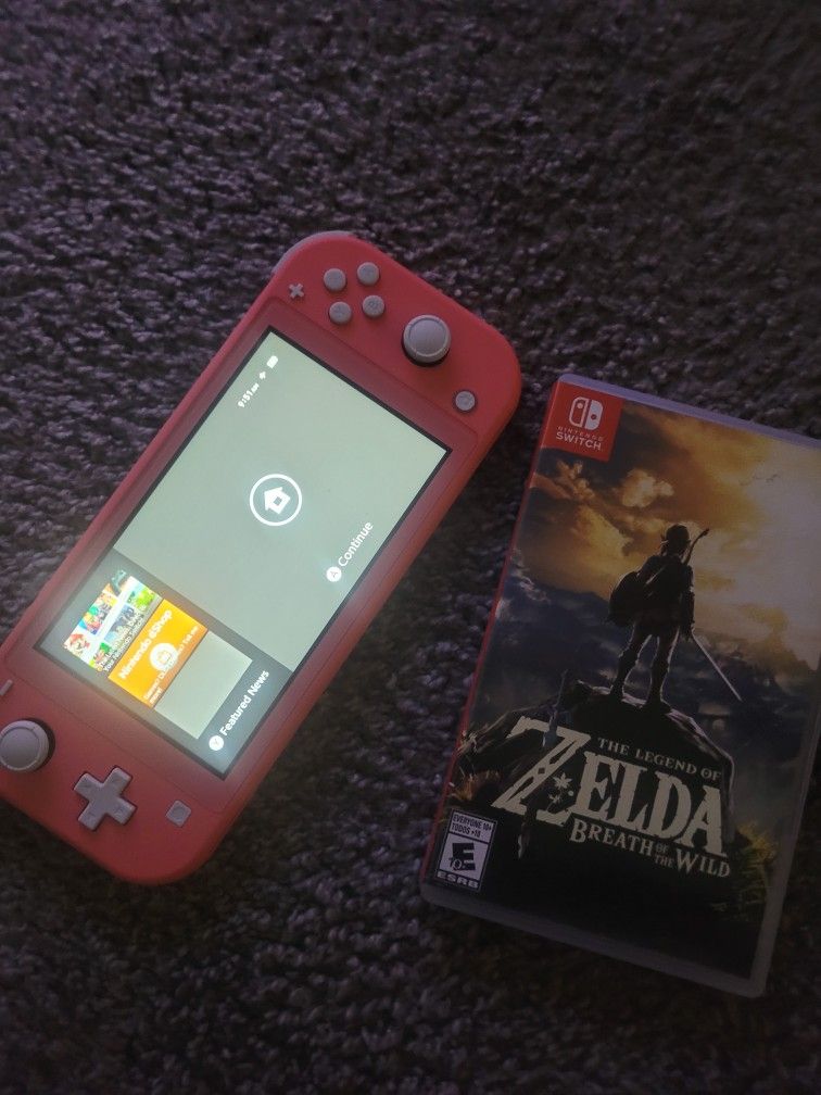 Cobalt Switch Lite And Zelda