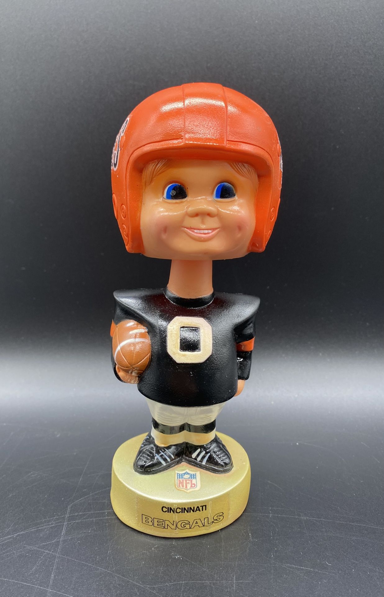 Cincinnati Bengals 1975 NFL Bobblehead Made by Sports Specialties