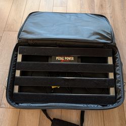 Pedaltrain 1 Pedalboard With Voodoo Lab Pedal Power 2 Plus and Soft Case