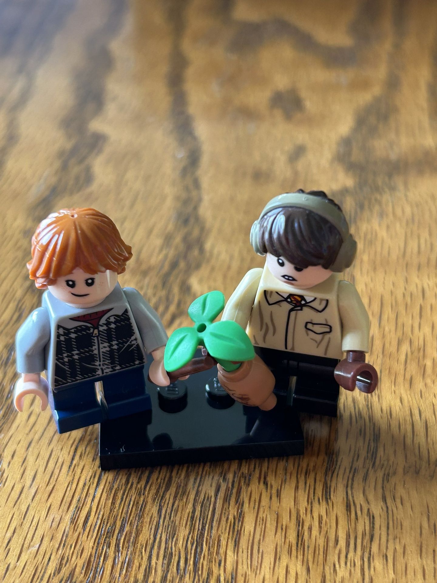 LEGO Harry Potter Minifigures Neville Longbottom and Ron Weasley