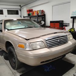 Good running crown Victoria front end rebuilt