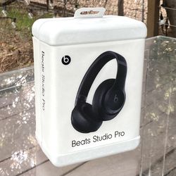 Beats Studio Pro Wireless Bluetooth Headphones Black 
