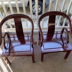 Antique Rosewood Chair 