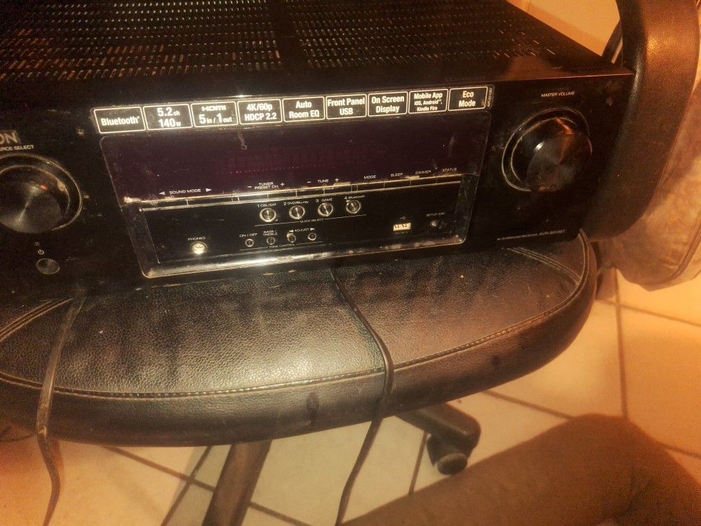 Bluetooth home theater receiver.