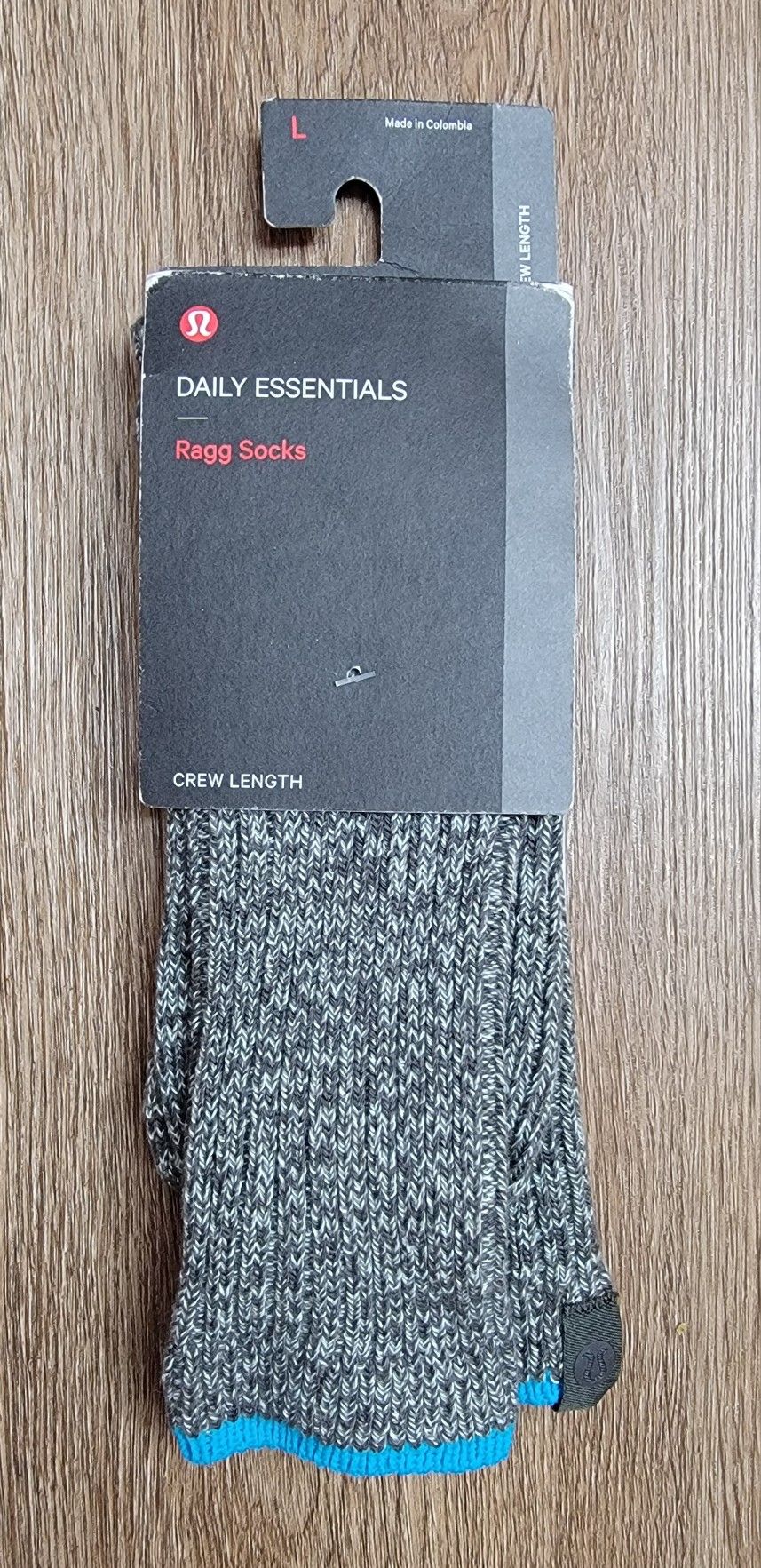 Lululemon Ragg Socks Mens Size Large