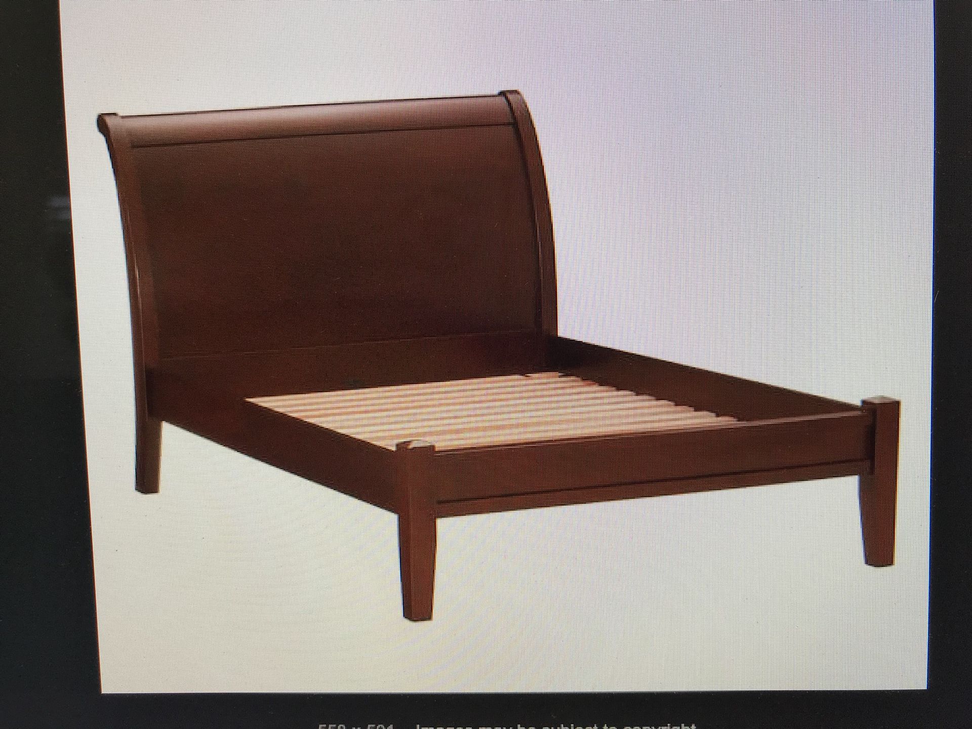 Pottery Barn Valencia King Size Sleigh Bed for Sale in Chesapeake VA OfferUp