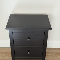 Clean IKEA Hemnes Wooden Nightstand/ Chest