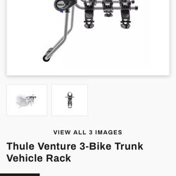 Thule Trunk Bike Rack