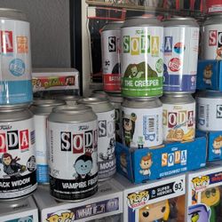 Funko Sodas - Commons And Chases