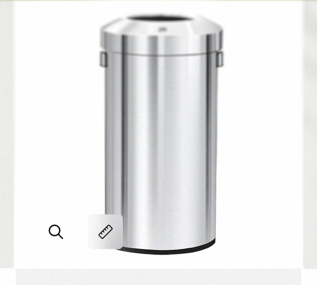 EKO Urban Round Open Top Commercial Grade Waste Bin
