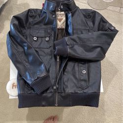 Vintage Faux Leather GUESS Jacket 