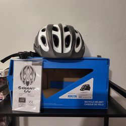 Giant LIV Horizon Bicycle Helmet Black / White Unisex Brand New 