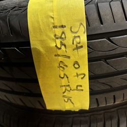 Set of 4 tires 185/65r15 $100