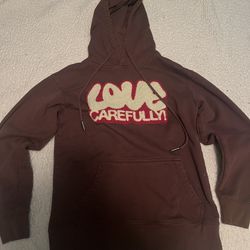 love carefully hoodie