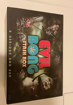 Full Moon Evil Bong 9 Blu-ray Stash Box 420 Brand New Charles Band Tommy Chong