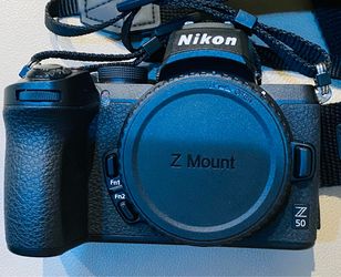 Nikon z50 camera
