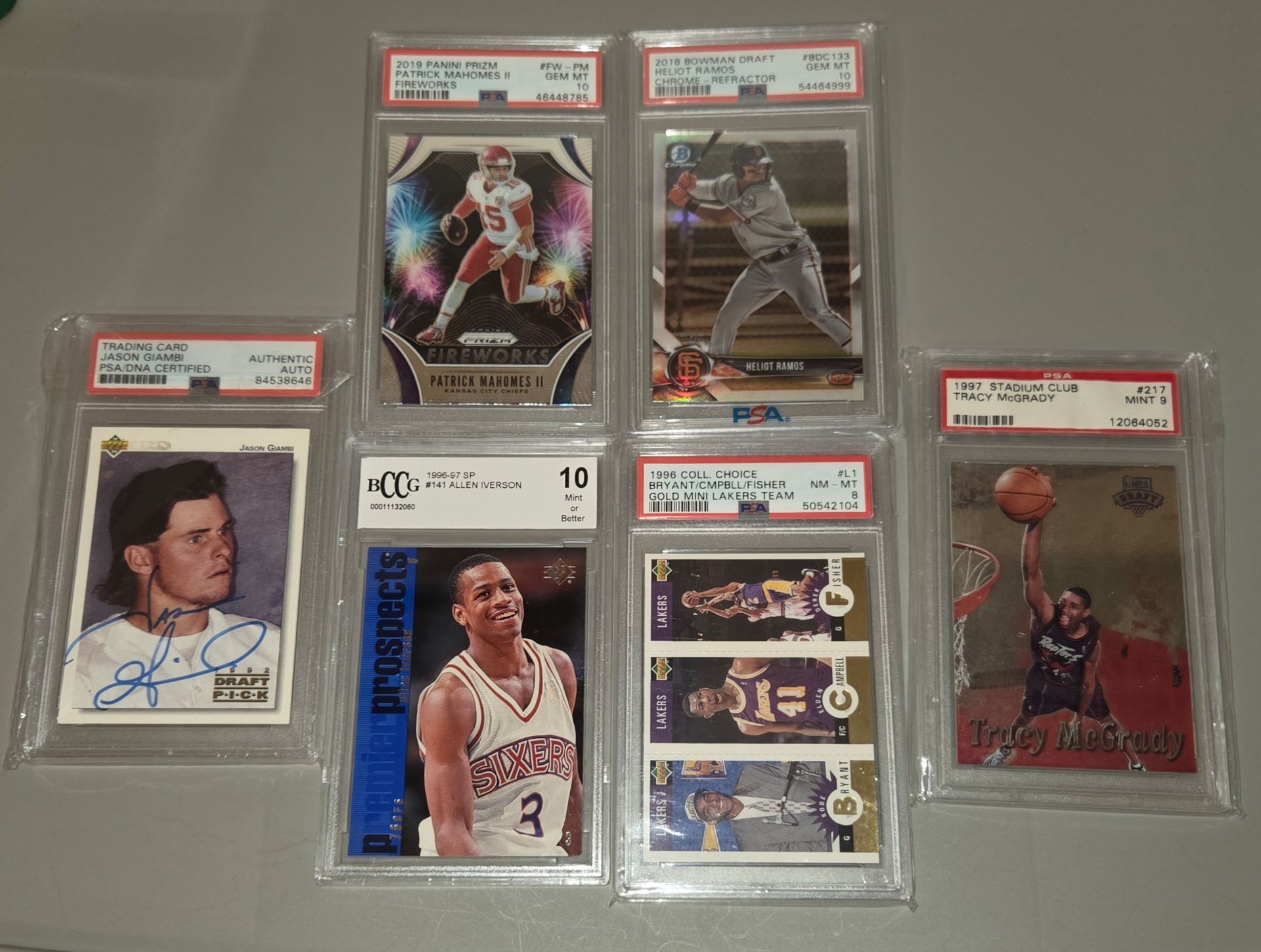 Sports Cards Slabs
