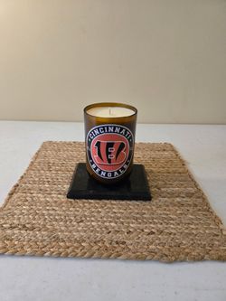 Cincinnati Bengals Candle in Glass Jar