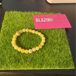 Yellow Crown Bracelet 